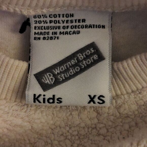 Warner Bros 1998 Looney Tunes vintage fleece sweatshirt size xs youth - Picture 2 of 9